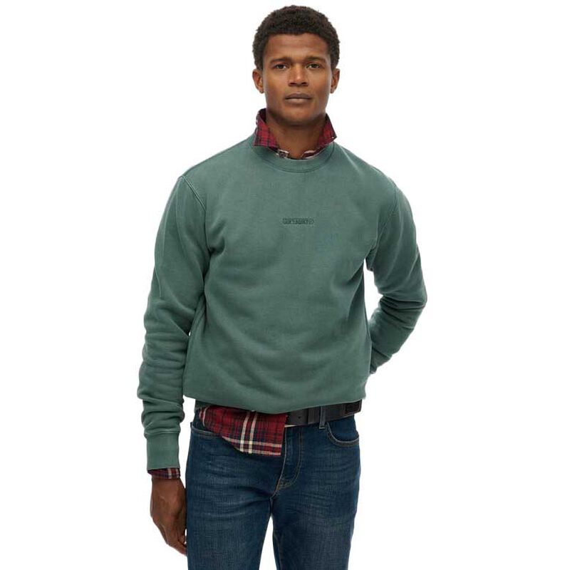 Superdry Micro Logo Crew image number 0